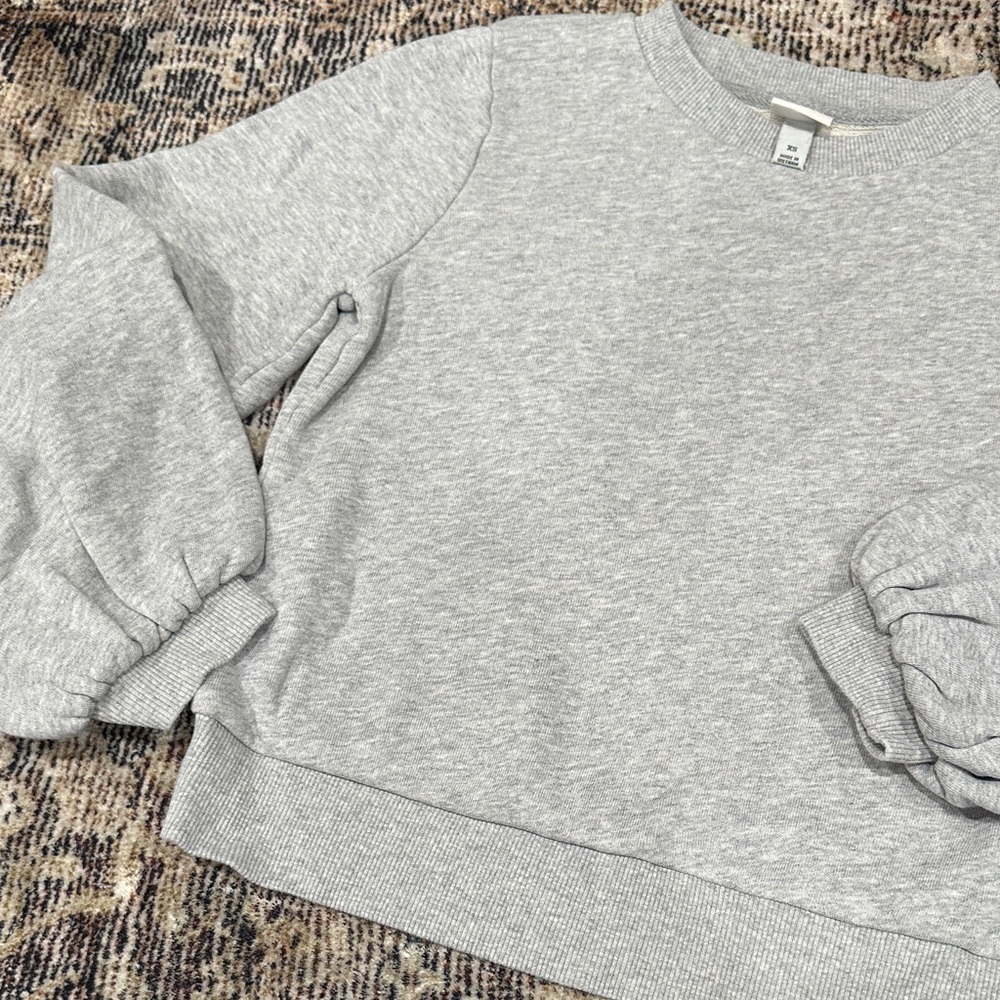 a new day Light Gray Ribbed Crewneck Top - Picture 4 of 6